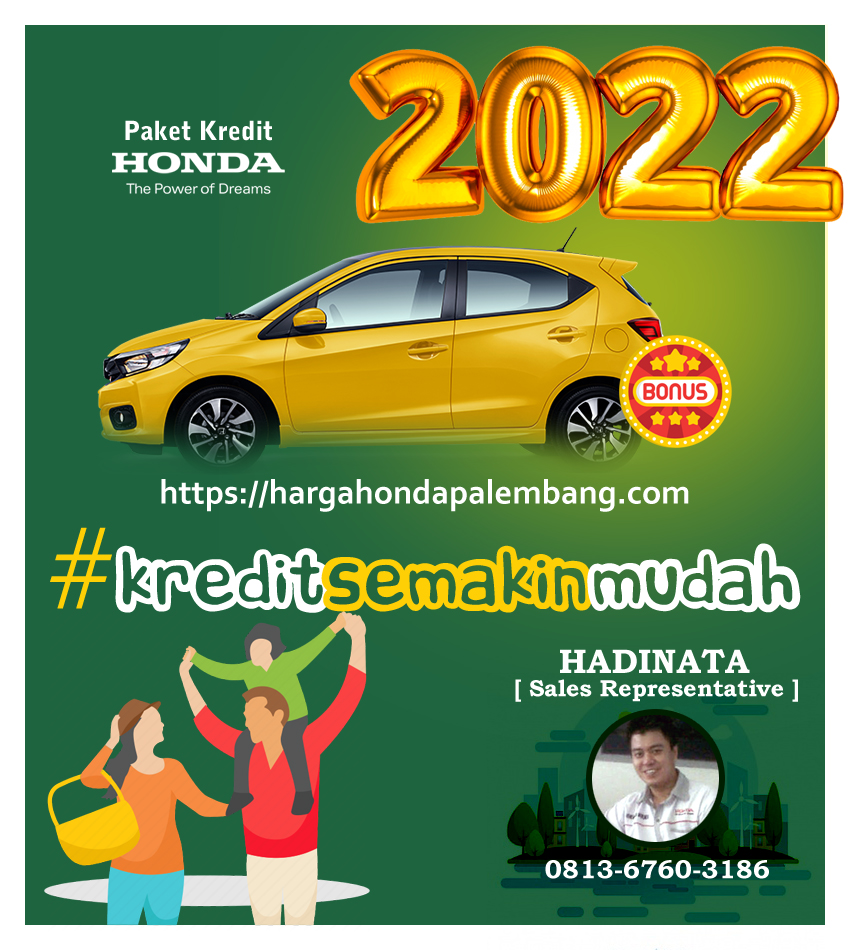 Kredit Honda brio Palembang 2022